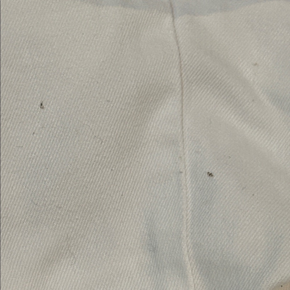 Maje Poesie High Rise Slim Tapered Leg White Jeans size 30 - Picture 12 of 16